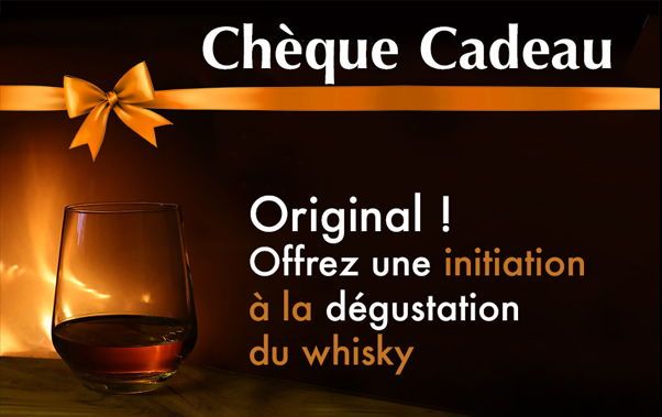 offrir chèque cadeau dégustation du whisky Français pour Noel à Paris